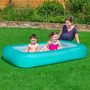 Bestway Piscine Gonflable Enfant Sol Rembourré 104x25 cm +2 Ans Jardin 51115