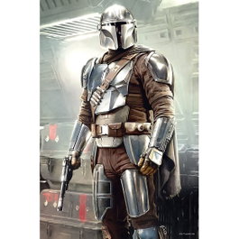 PRIME 3D Puzzle lenticulaire Le Mandalorien Mando 200 pièces
