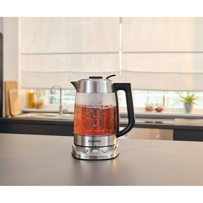 Severin WK 3480 Glass Tea / Water Kettle Deluxe Severin WK 3480 Glass Tea / Water Kettle Deluxe