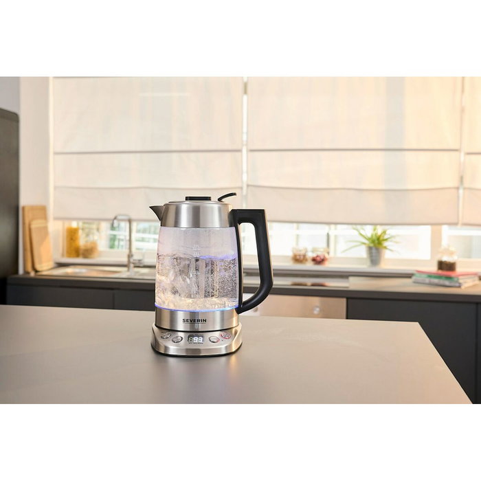 Severin WK 3480 Glass Tea / Water Kettle Deluxe Severin WK 3480 Glass Tea / Water Kettle Deluxe