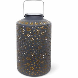 Garden ID Lanterne solaire Dubai Noir / Or 25 x 41 cm