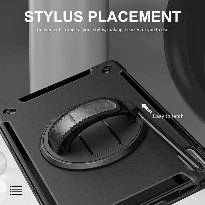 eSTUFF OHIO Defender pour Lenovo TAB P11 2e génération 2022 (TB350) - Noir