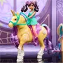 Spin Master 6072482 - Coffret Unicorn Academy : Ava & Leaf Plant Magic, Licorne Lumineuse avec Poupée, Inspiré de la série Netflix
