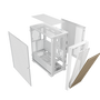 Phoenix technologies Artisan Noble Boîtier PC Gaming Tour Moyen avec Panneau en Bois Filtre Antipoussière USB 3.0 USB-C Verre Trempé