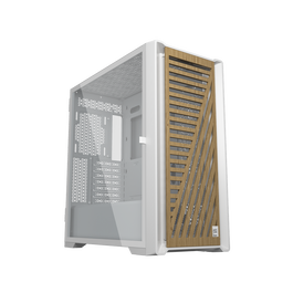 Phoenix technologies Artisan Noble Boîtier Gaming Blanc avec Face Avant en Bois