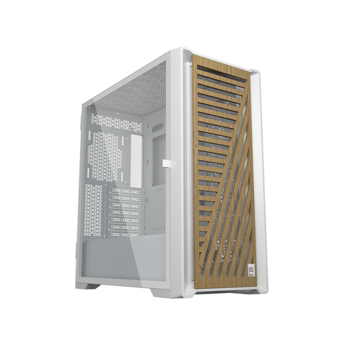 Phoenix technologies Artisan Noble Boîtier PC Gaming Tour Moyen avec Panneau en Bois Filtre Antipoussière USB 3.0 USB-C Verre Trempé Phoenix technologies Artisan Noble Boîtier PC Gaming Tour Moyen avec Panneau en Bois Filtre Antipoussière USB 3.0 USB-C Verre Trempé