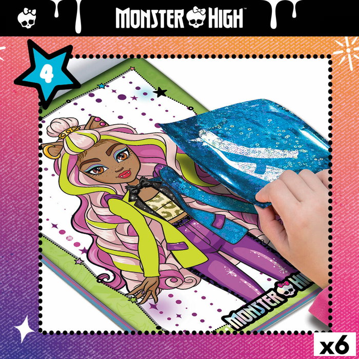 Kit de Dessin Monster High (6 Unités)
