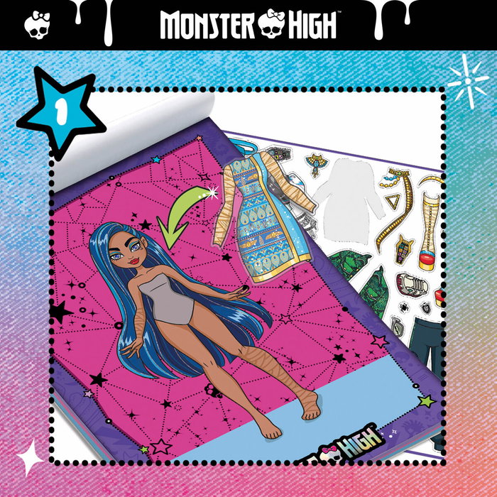 Kit de Dessin Monster High (6 Unités)