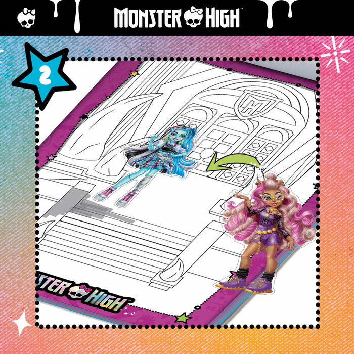Kit de Dessin Monster High (6 Unités)