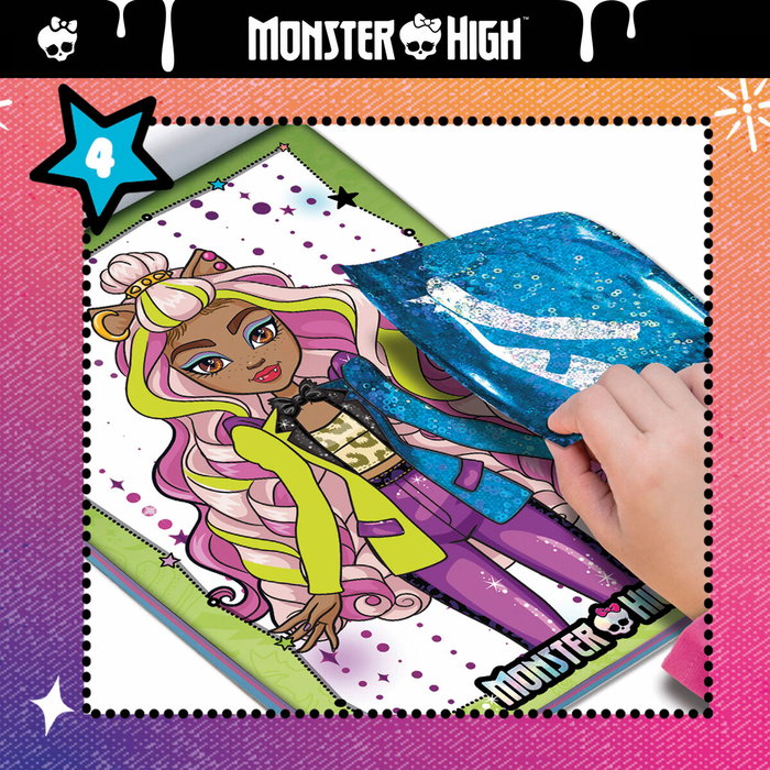 Kit de Dessin Monster High (6 Unités)