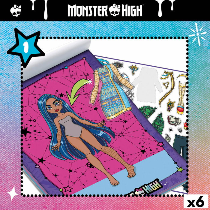 Kit de Dessin Monster High (6 Unités)