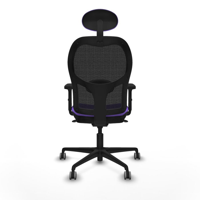 Piqueras y Crespo Chaise de Bureau avec Appui-tête Jorquera 2D036G1 Lila