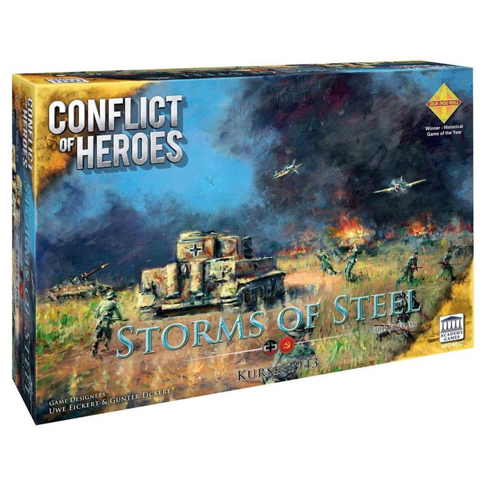 Asmodee Conflict of Heroes: Storms of Steel 3ème Édition Asmodee Conflict of Heroes: Storms of Steel 3ème Édition