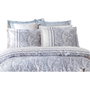 BigBuy Home Parure de lit Bleu 3 Pièces (Housse 220 x 240 cm + 2 Taies 60 x 60 cm) inevitable