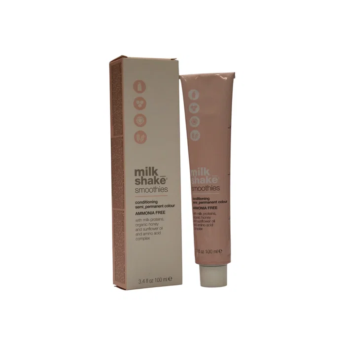 Milk Shake Smoothies Teinture capillaire semi-permanente 6.88 Intense Moka Dark Blond 100 ml Milk Shake Smoothies Teinture capillaire semi-permanente 6.88 Intense Moka Dark Blond 100 ml