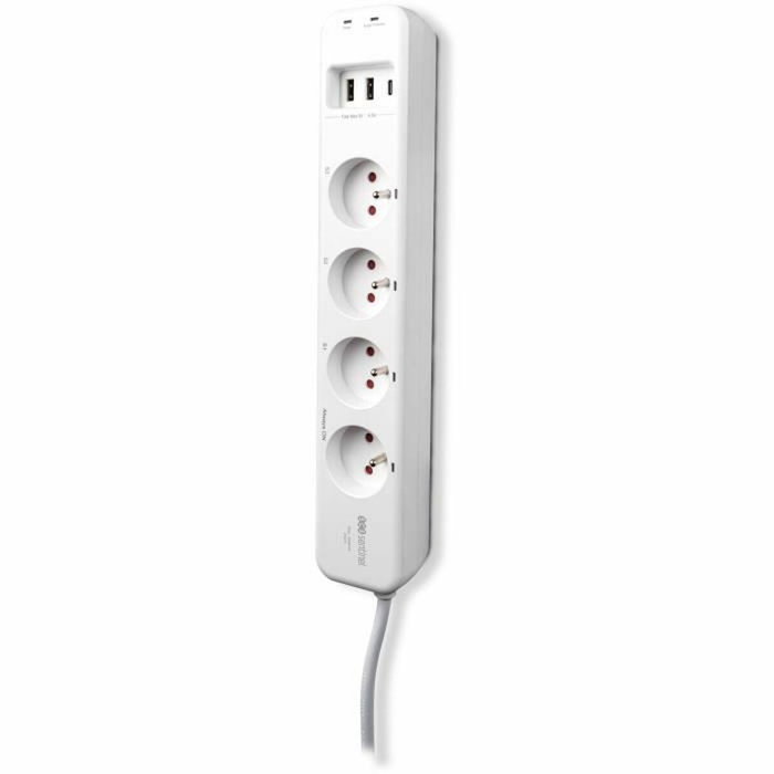 Scs Sentinel SmartPlug Strip - Multiprise connectée 4 prises avec ports USB
