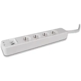 SCS SENTINEL SCS SENTINEL - Multiprise connectée intelligente SmartPlug Strip - 7 prises (4 permanentes, 3 contrôlables) - 3600W - WiFi - Compatible Google Assistant, Amazon Alexa