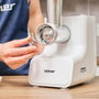 Zelmer ZMM3512B Hachoir Blanc Argenté Métal 1500 W