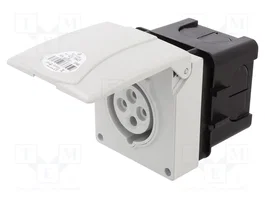 SEZ DK IZV 1643 Socle Femelle 16A IP44 3P+PE 6H