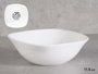 Vivalto Bol Carré en Opal Blanc 11 x 11 cm (Set de 48)