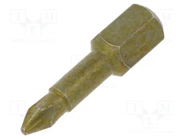 WERA Embout de tournevis Phillips PH1 TORSION 25 mm 1/4 inch
