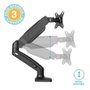 Holmios Support de TV/Moniteur avec bras articulé 13-27 pouces