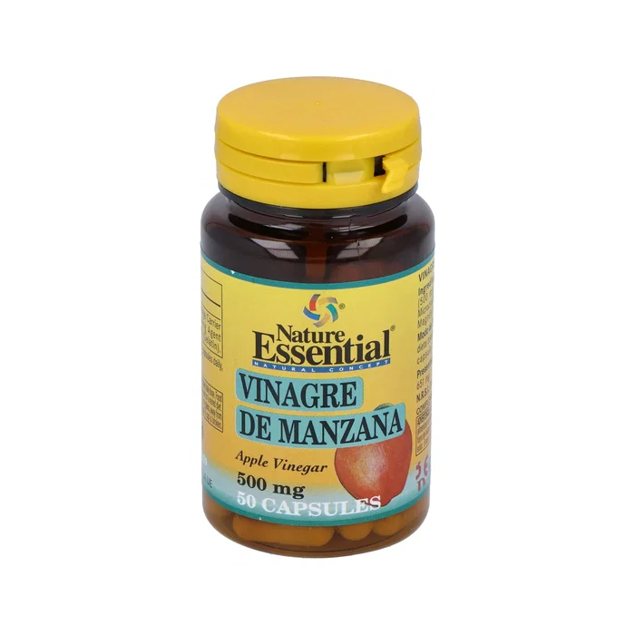 NATURE ESSENTIAL Vinaigre de pomme 500 mg, 50 capsules NATURE ESSENTIAL Vinaigre de pomme 500 mg, 50 capsules