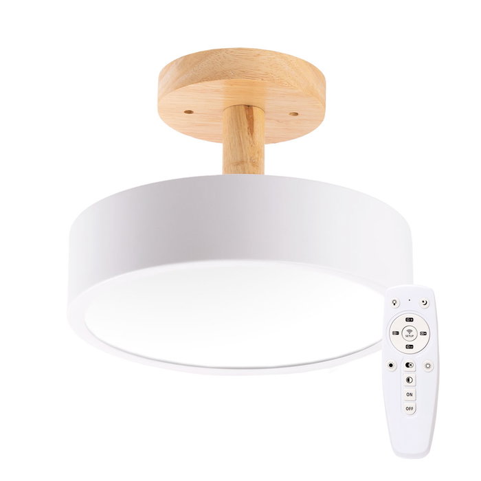 Plafonnier LED Circulaire 15W 1250Lm avec Télécommande (CCT) Plafonnier LED Circulaire 15W 1250Lm avec Télécommande (CCT)