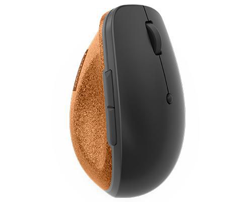 Lenovo Go Wireless Vertical - Souris Verticale sans Fil 2.4G, 6 Boutons, 2400 DPI, Alimentation Pile AA 1, Référence - FR