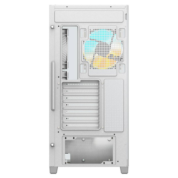 Gigabyte C500 Glass Blanche Boîtier PC Semi-Tour ATX Gaming avec Port USB 3.2