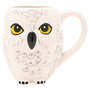 WIDDOP & CO - Tasse 3D Hedwig Harry Potter en céramique - Boucheau et yeux détaillés - Pièce de collection magique de Hogwarts