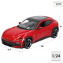 BURAGO Coche Ferrari Purosangue - Maquette de Voiture 1:24 avec Ouverture de Portes - Jouet pour Enfants de +3 Ans (25x12x10 cm)