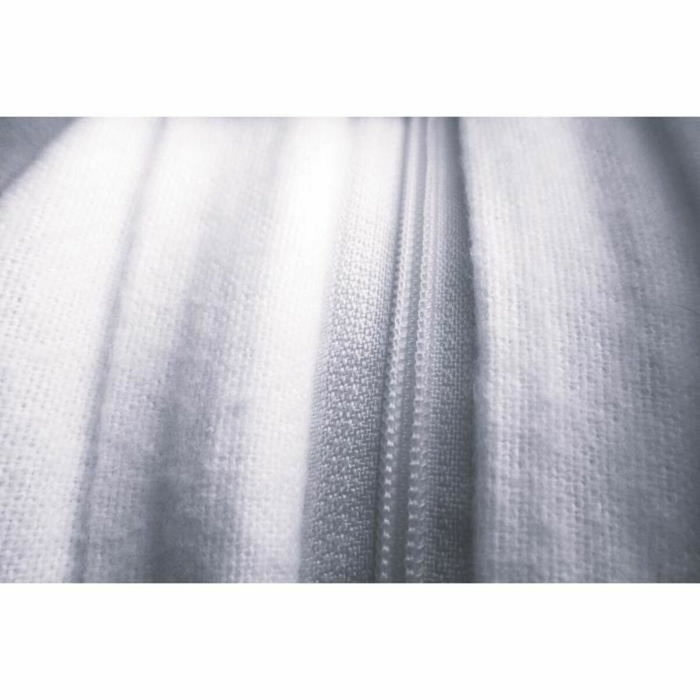 Lovely Home Protège-oreiller 50 x 70 cm Blanc 100 % Coton Lovely Home Protège-oreiller 50 x 70 cm Blanc 100 % Coton