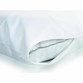 Lovely Home Protège-oreiller 50 x 70 cm Blanc 100 % Coton