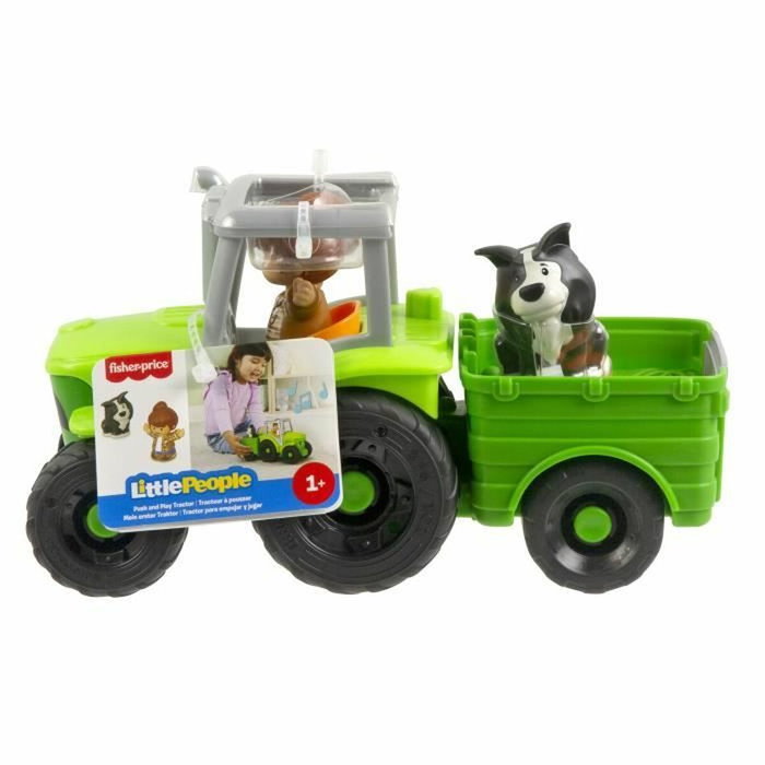 Fisher-Price Little People Tracteur à pousser musical