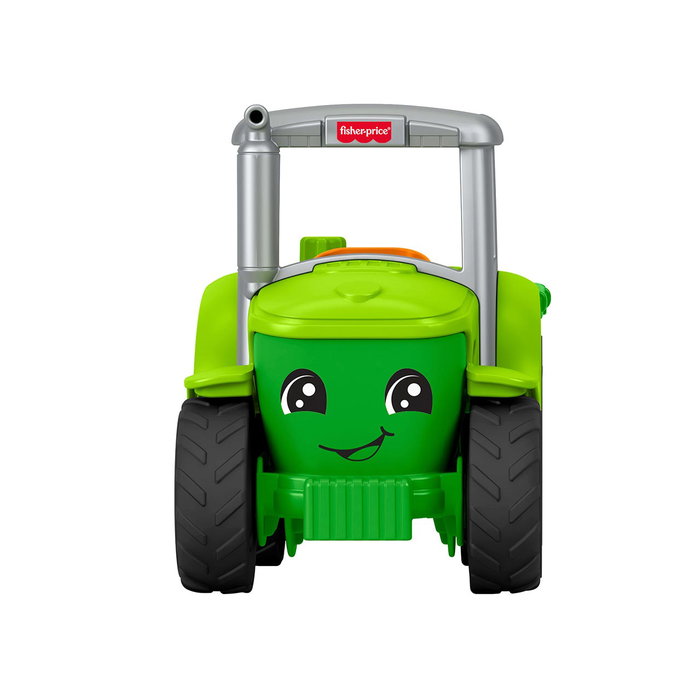 Fisher-Price Little People - Tracteur de ferme musical avec figurines de fermier et chien, jouet à tirer pour enfants dès 12 mois Fisher-Price Little People - Tracteur de ferme musical avec figurines de fermier et chien, jouet à tirer pour enfants dès 12 mois