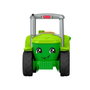 Fisher-Price Little People - Tracteur de ferme musical avec figurines de fermier et chien, jouet à tirer pour enfants dès 12 mois