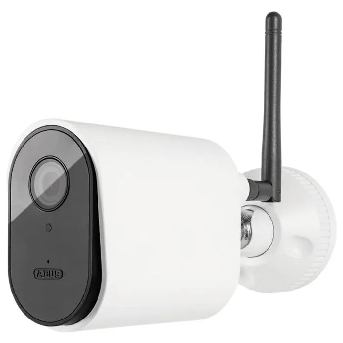 ABUS Caméra de surveillance PPIC54520 SmartLook - Tube fixe extérieur blanc - Enregistrement 4K, détection IA Personne/Animal/Véhicule, résistante aux intempéries