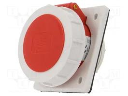 PAWBOL Socle Femelle 16A 400V AC IP67 3P+N+PE 6H