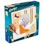 Ravensburger 12023145 - CreArt - Tableau Peinture par Numéros pour Adultes - Ciel - 20x20 cm - Loisir Créatif - Détente