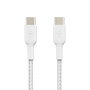 Câble USB-C Belkin CAB004BT2MWH2PK Blanc 2 m (2 Unités)