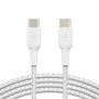 Câble USB-C Belkin CAB004BT2MWH2PK Blanc 2 m (2 Unités)
