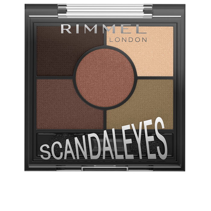 Rimmel London Palette SCANDALEYES #002-brixton brown 3.80 gr Fards à Paupières Rimmel London Palette SCANDALEYES #002-brixton brown 3.80 gr Fards à Paupières
