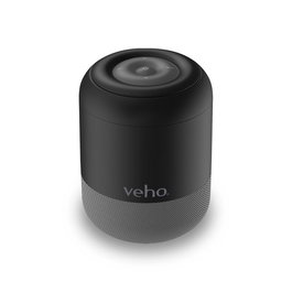 Veho MZ-S Enceinte Bluetooth Portable Sans Fil - 5 W, Autonomie 12 h, Mode Jumelage, Noir