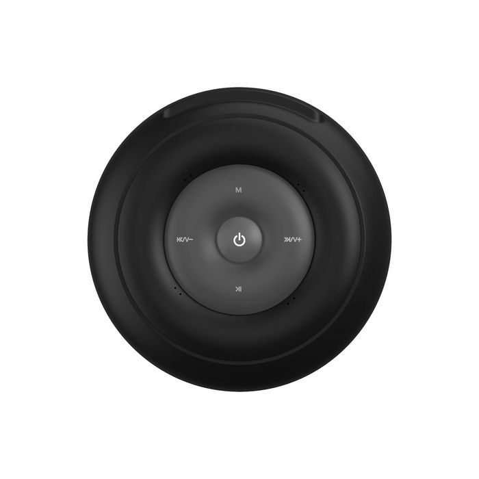 Veho MZ-S Enceinte Bluetooth Portable Sans Fil - 5 W, Autonomie 12 h, Mode Jumelage, Noir