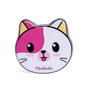 Martinelia Set de Maquillage Enfant Lata Kitty Glam Lulu & Duky 85478 avec Brillant à Lèvres et Vernis à Ongles Soluble dans Boîte Métal Design Chat