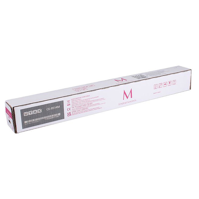 Utax Toner CK-8514M CK8514M Magenta Original 1T02NDBUT1 pour Triumph-Adler 5006ci 6006ci