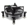 UNYKAch Uk532002 Ventilateur Dissipateur CPU 90 mm, Aluminium, Noir/Gris, LGA 1150/1151/1155/1156/1200/775