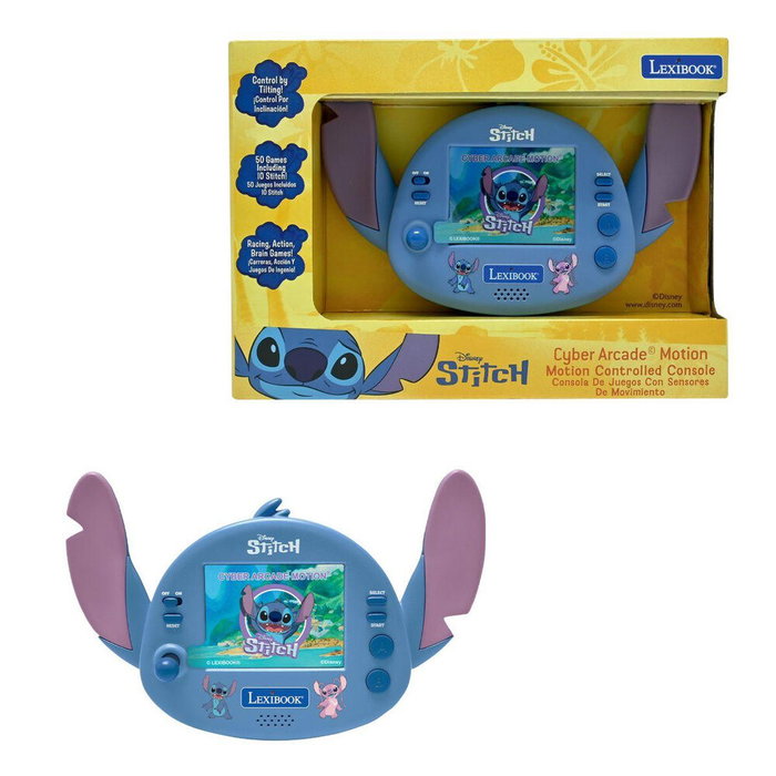 Lexibook Stitch Cyber Arcade Motion - Console Portable avec Contrôle Gestuel