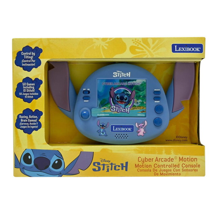 Lexibook Stitch Cyber Arcade Motion - Console Portable avec Contrôle Gestuel
